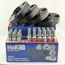 H&R Spurverbreiterung 50/50mm schwarz für Smart