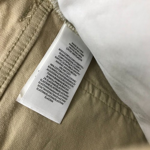 Polo Ralph Lauren Pants Boys 18 (30x29) Beige Corduroy Stretch Flex Kids - Picture 3 of 12