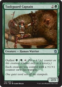 Tuskguard Captain x4 - Khans of Tarkir - NM-Mint, English - Khans of Tarkir