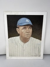 Babe Ruth Original Jim Bliss Baseball Hand Drawn Art Sketch