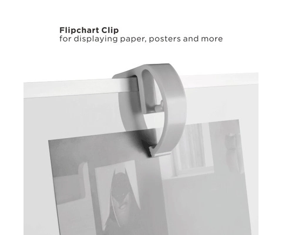 Whiteboard auf Rollen Flipchart mit Halterung für Büro Schule Home Verein  - Bild 3 von 4