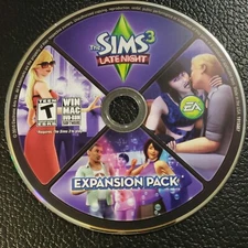 The Sims 3: Late Night Expansion Pack-Win/MAC-Rated T-Disc Only