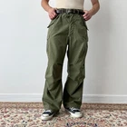 70s Vintage Military 1972 Dated Vietnam War US Army M65 Cold Weather Trousers