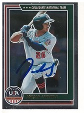 JORDAN SPRINKLE WHITE SOX  PROSPECT  2022 PANINI STARS & STRIPES  SIGNED CARD