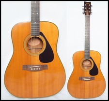 YAMAHA FG-151 NATURAL Orange Label 1970s Japanese Made Vintage Acoustic Guitar
