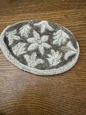 1920s beaded clutch purse; made in Czechoslovakia