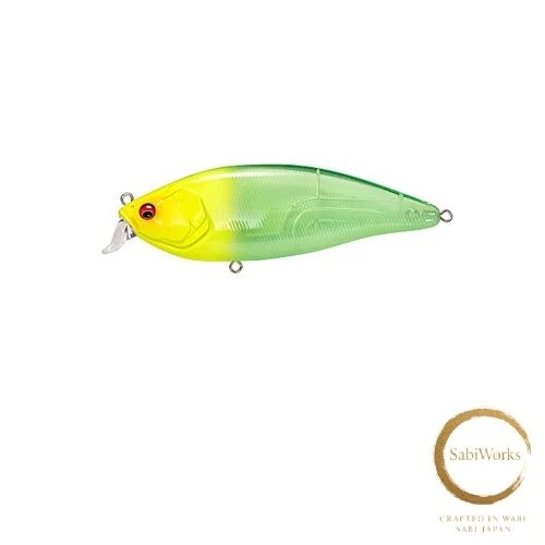 New KONOSIRUS SHAD(F) Ghost Lime Chart Head