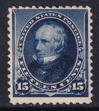 USA 1890 fine hinged mint Henry Clay 15 cent Scott #227