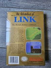Zelda II: The Adventure of Link 2 Gold NES Nintendo CIB Complete 100% Original💥