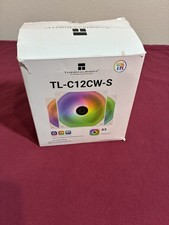 Thermalright 3 Pack TL-C12CW-S CPU Fan 120mm White ARGB Case Cooler Fan