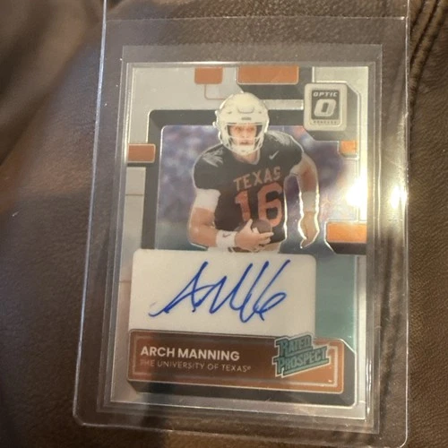 2023 Panini Chronicles Draft Donruss Optic Arch Manning Auto RP-ARM