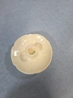 Red Wing Pottery Candle Holder Magnolia White Matte USA