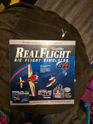 Great Planes RealFlight RC Flight Simulator G4 InterLink Elite Controller Futaba