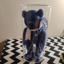 Limited Treasures Elvis Bear Blue Beanie Plush Premier Edition 9in Used