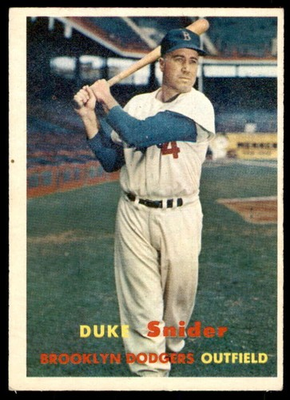 #ad 1957 Topps Baseball Pick A Card Cards 141 275 $19.99