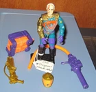 VINTAGE GI JOE 1991 CESSPOOL Hasbro 3¾" ACTION FIGURE + ACCESSORIES