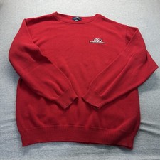 Ball State University Cardinals Vantage Crewneck Sweater Red XL