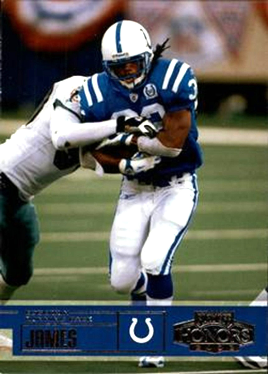 2003 Playoff Honors #31 Edgerrin James Indianapolis Colts HOF