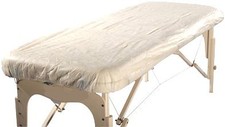 Therapist  s Choice  "Waterproof" Fitted Disposable Massage Table Sheet, 10pcs...