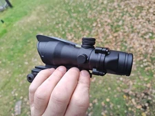 1x32 Airsoft Acog Style Green Dot Sight (Not Magnified)