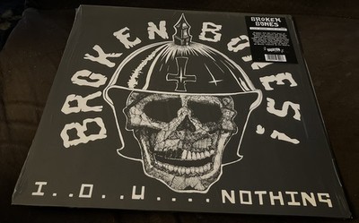 Broken Bones-I.O.U. Nothing/Live 100 Club (Vinyl LP+Poster) 2021 LTD ED/OOP/RARE