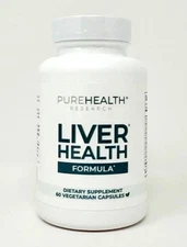 PUREHEALTH Research LIVER HEALTH Formula 60 Capsules EXP 4/2027