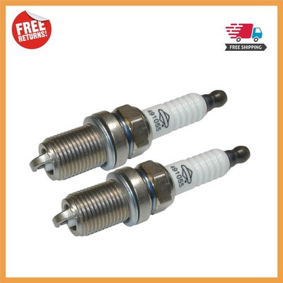 #ad Bulk 491055 Spark Plugs 2 Pack of Copper Core for Kohler Compatibility $10.36