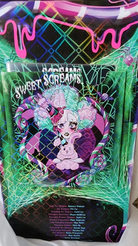 SDCC 2025 Monster High TWYLA SWEET SCREAMS NUEVO Y SIN ABRIR EN REMITENTE DE FÁBRICA Foto 4 de 4