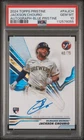 2024 TOPPS PRISTINE AUTO BLUE PRISTINE JACKSON CHOURIO ROOKIE RC 40/75 PSA 10