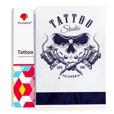 Phomemo (Upgraded) Tattoo Stencil Paper, 110 Sheets A4 Size Tattoo Transfer P...
