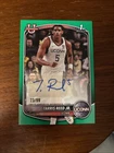 2025-26 Bowman TARRIS REED Jr True Green AUTO /99 1st Bowman
