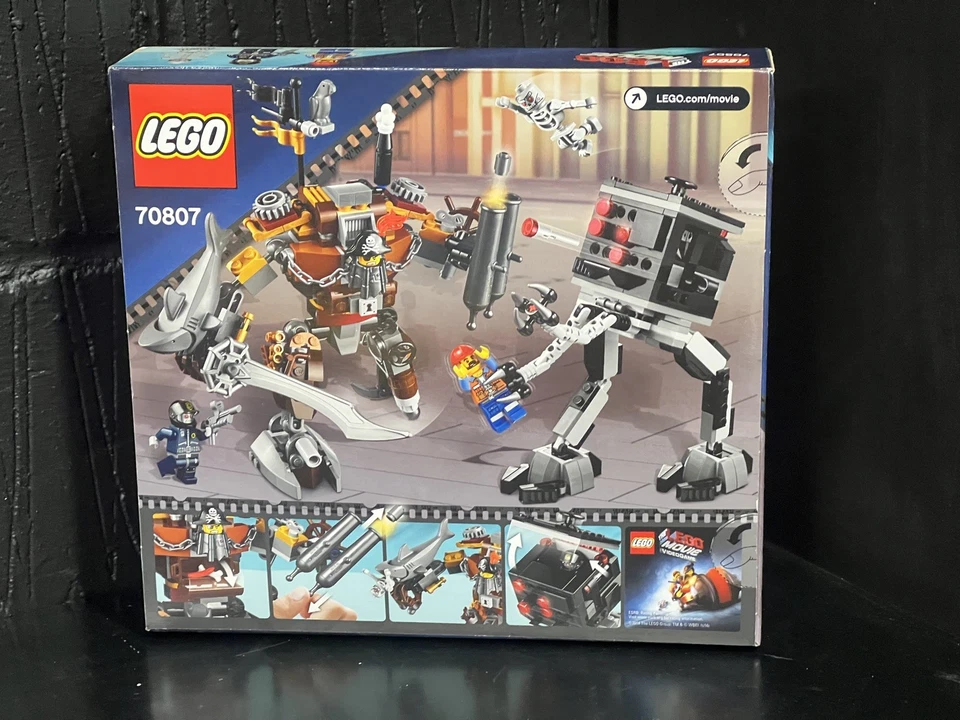 The LEGO Movie 70807: MetalBeard's Duel **RETIRED** 2014 NEW & SEALED BNIB RARE! - Image 4 of 4