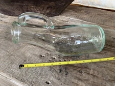 Antique Glasco Hand Blown  Hospital Urine Bottle Excellent Condition Medical
