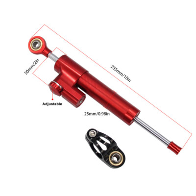 Red Universal Stabilizer Steering Damper For Honda Ninja ZX6