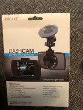 Pilot Dash Cam Camera 720p Enhanced Night Vision 4gb Car Auto NIB