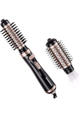 Beautimeter Hair Dryer Brush, Auto Rotating Hot Air Styler with 2 Brush Barrels