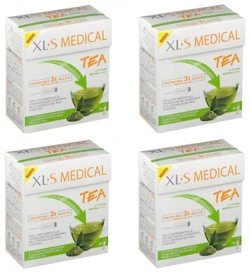 XLS Medic Tea Reduce Calorie Intake Dietary Fat 120 Sachet 40 Day Serve SEPT2022