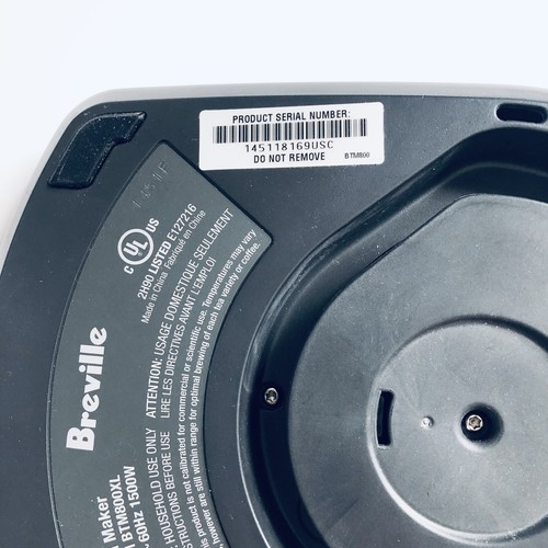 BASE ONLY Breville BTM800XL Brushed Stainless Steel Replacement Part - Picture 6 of 8