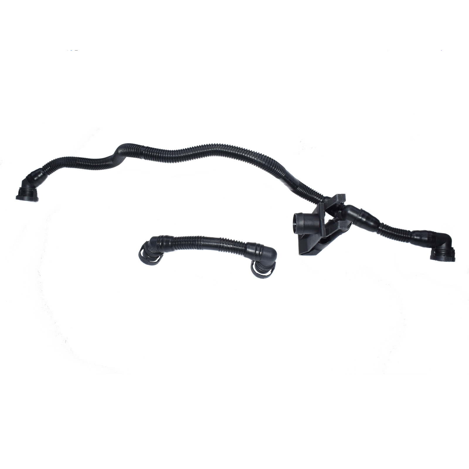 Crankcase Breather Vent Hoses Set 2Pcs For Audi A4 A6 06C103235A