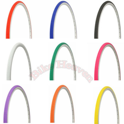 #ad Bicycle Bike DURO Tire Duro 700 x 23c SOLID COLORS Fixie Slick Cycling $24.99