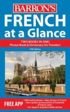 French at a Glance: Foreign Language Phrasebook  Dictionary - VERY GOOD