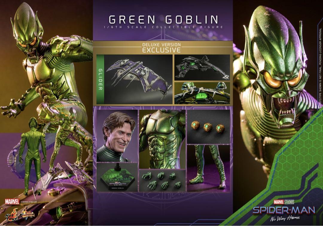 Movie Masterpiece Spider-Man No Way Home Green Goblin 1/6 Scale