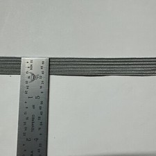 Rice Uniform Flat Braid- Grey Color 8003 - 3/8 Wide - 135 Yards- Made In USA