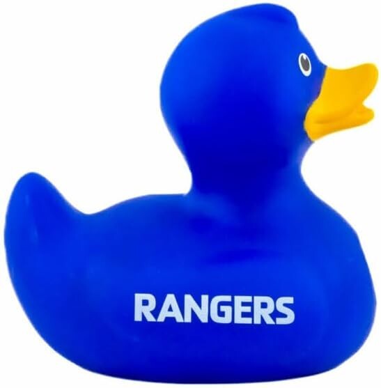 Glasgow Rangers FC Vinyl Rubber Duck Bath Kids Brand New Official Licensed