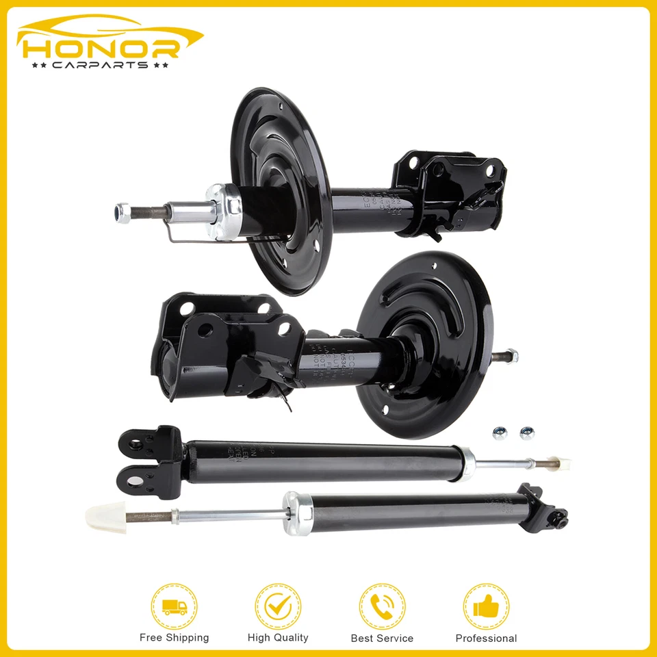 Front Rear Shocks Bare Struts Assemblies Left Right Fits 2007-2013 Nissan Altima - Image 3 of 4