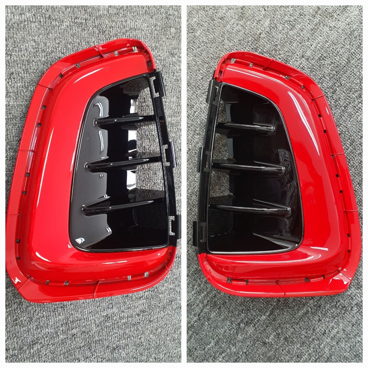 OEM Air Duct FR Bumper Lh/Rh 2P 86541/86542-G6300HR7 *Red* for Kia