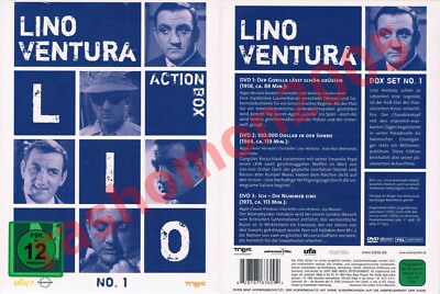 DVD Lino Ventura Action Box 3 Klassiker im Digipack Rarität OOP Neu+OVP