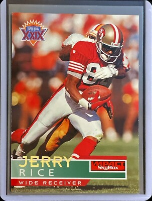 Jerry Rice - 1995 Skybox Impact Football #131