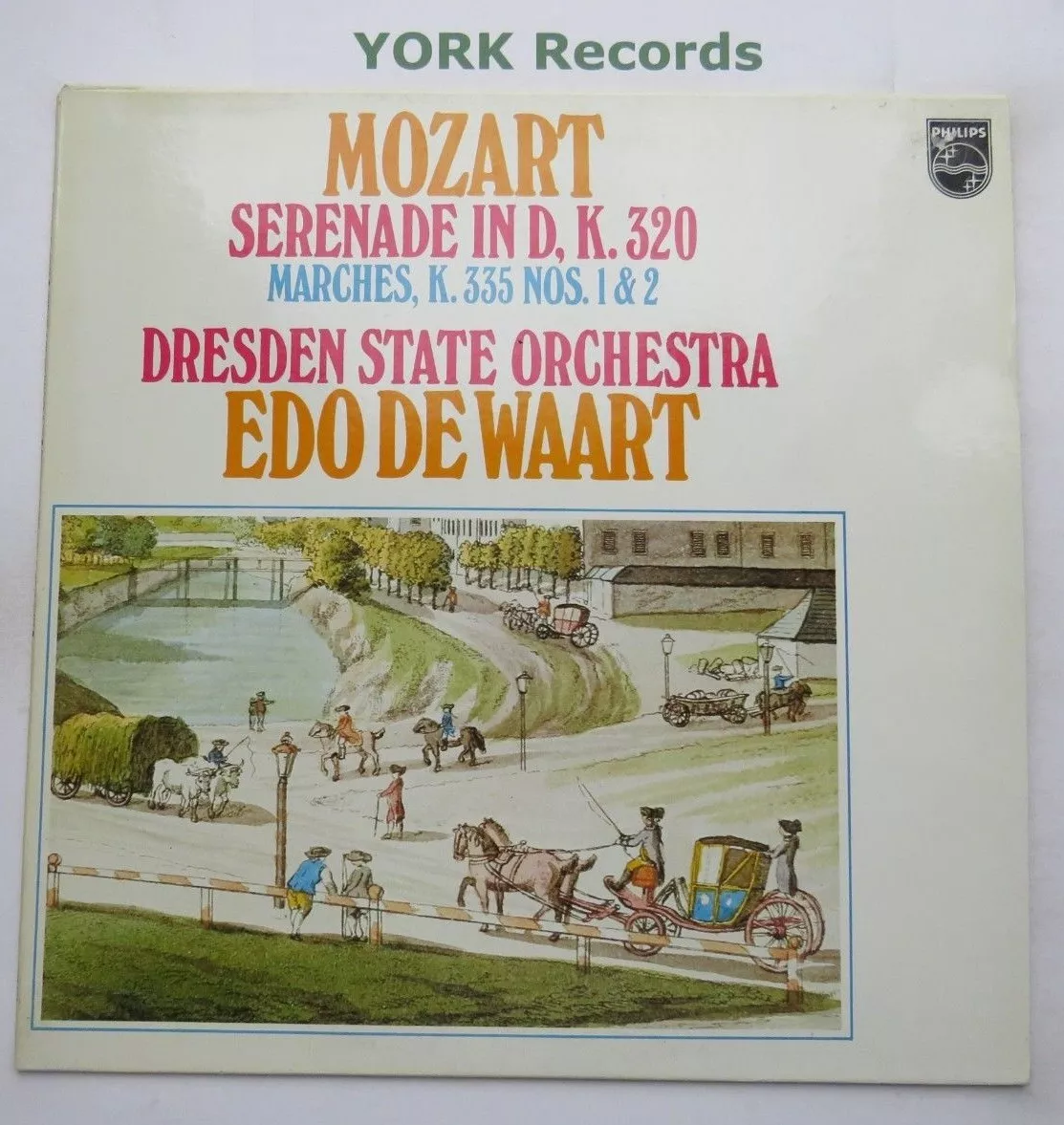 6500 627 - MOZART - Serenase In D / Marces DE WAART Dresden SO