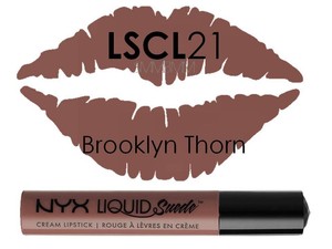 Nyx Liquid Suede Lipstick Brooklyn thorn